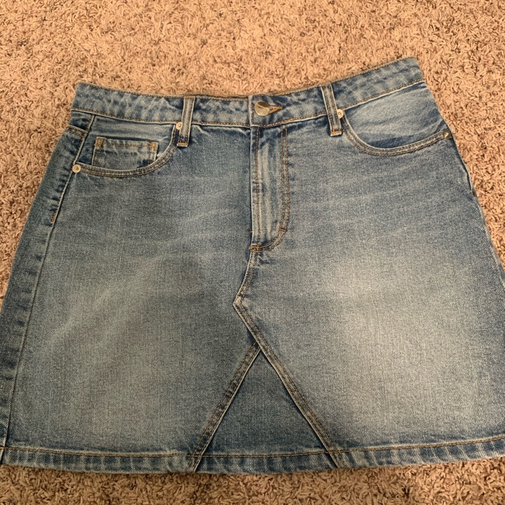 Jean skirt